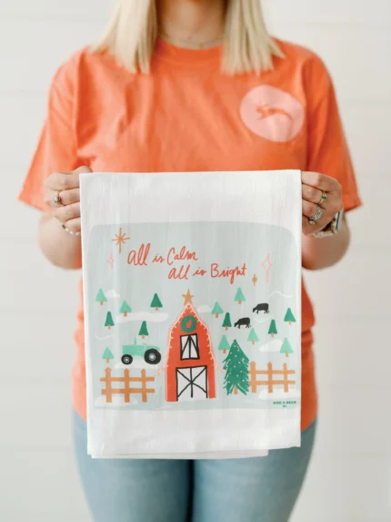 All is Calm - Flour Sack Towel