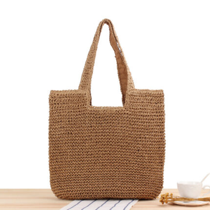 Straw Shoulder Bag